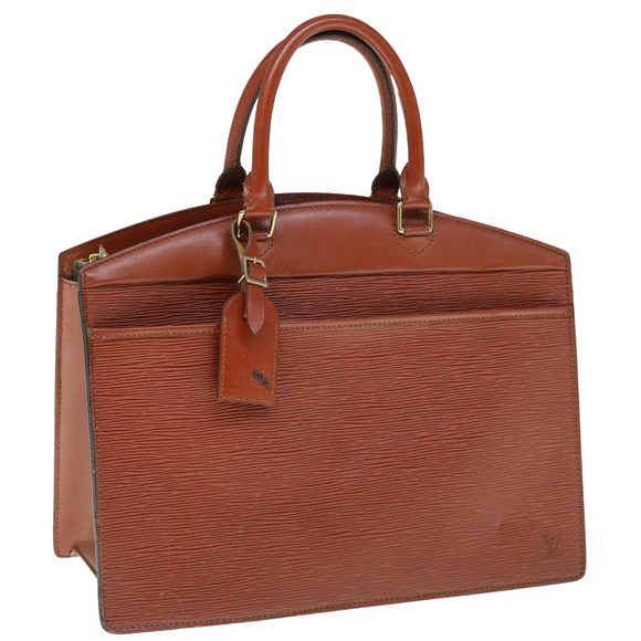 Louis Vuitton Handbags - LOUIS VUITTON Epi Riviera Hand Bag Brown M48183 LV Auth 63758